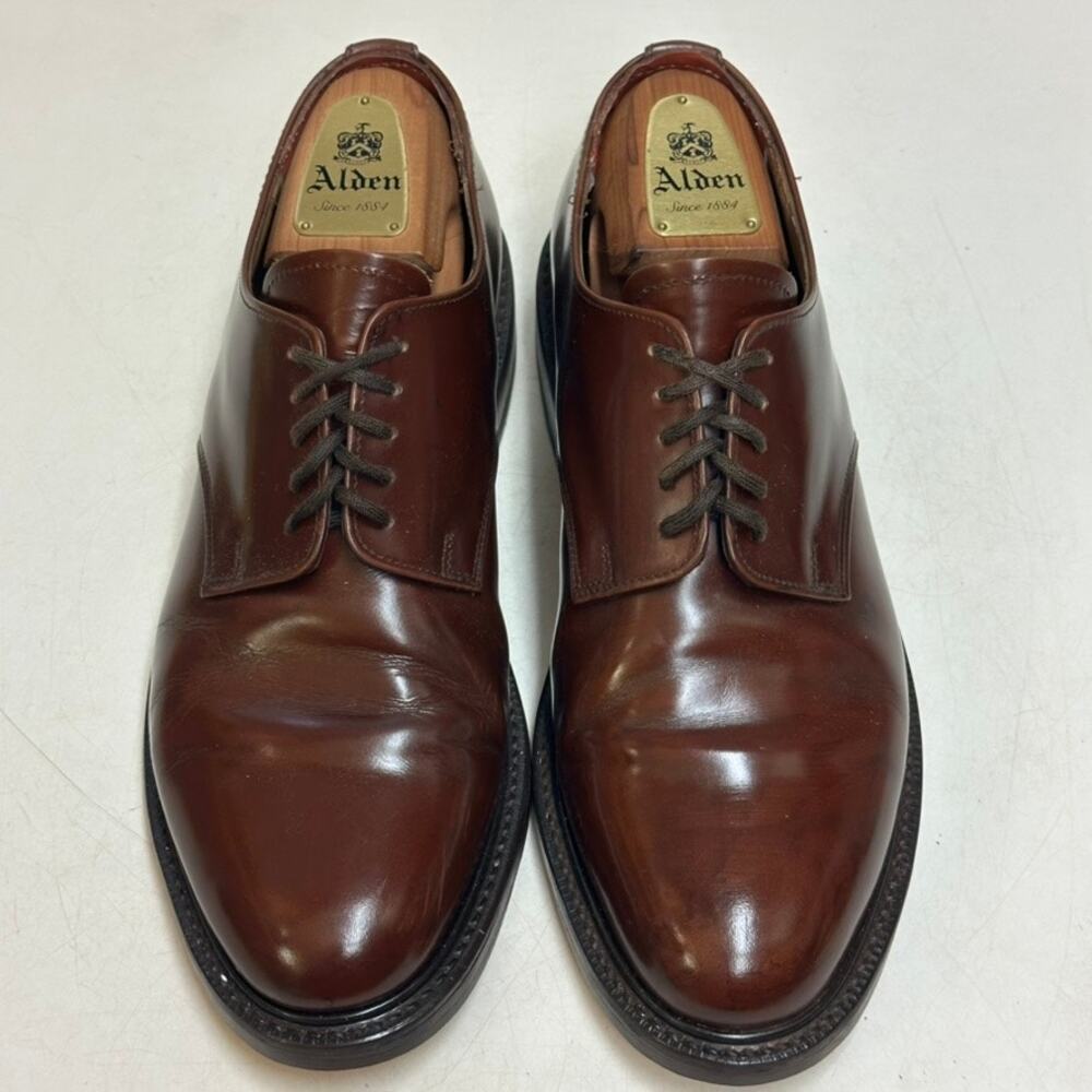 NEW HEELS Crockett & Jones x Ralph Lauren Plain Toe Derby Bench Made England 9 D